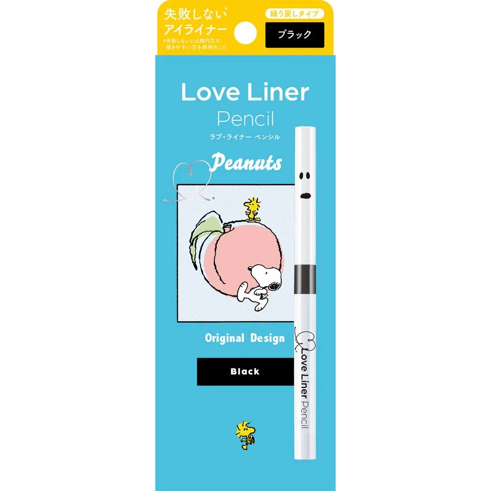 Love Liner Eyeliner Cream Pencil Snoopy Design Black