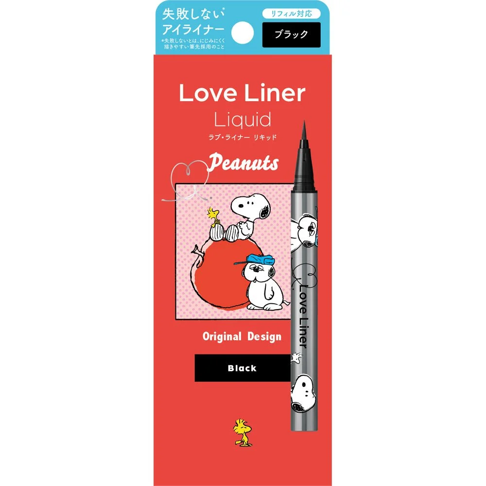 Love Liner Eyeliner Liquid Snoopy Design R4 Black 2.5ml