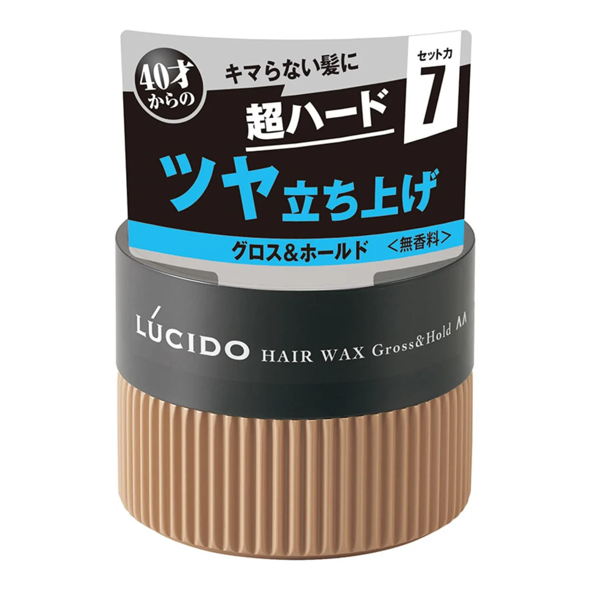 Lucido Cera Capelli Uomo Lucida e Fissa 80g Fragrance-Free