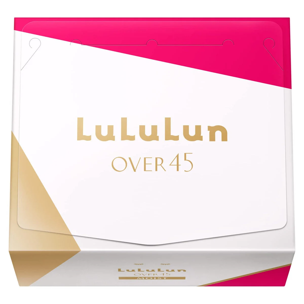 Lululun Maschera Viso Over45 Anti-Aging 32 Fogli Rosa Camelia 2FB