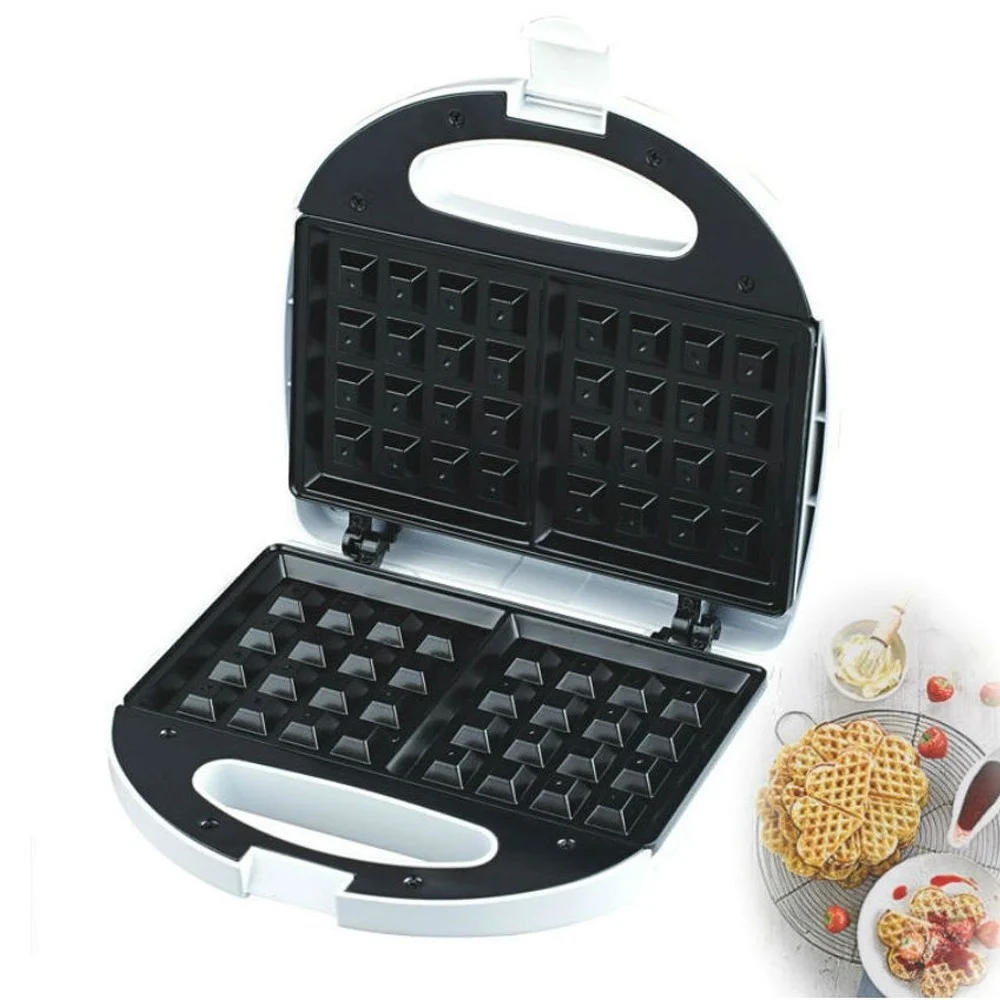 MACCHINA PER CIALDE A CUORE PIASTRA WAFFLE ACCIAIO WAFFEL WAFFLE WAFER 750W - TrAdE Shop Traesio