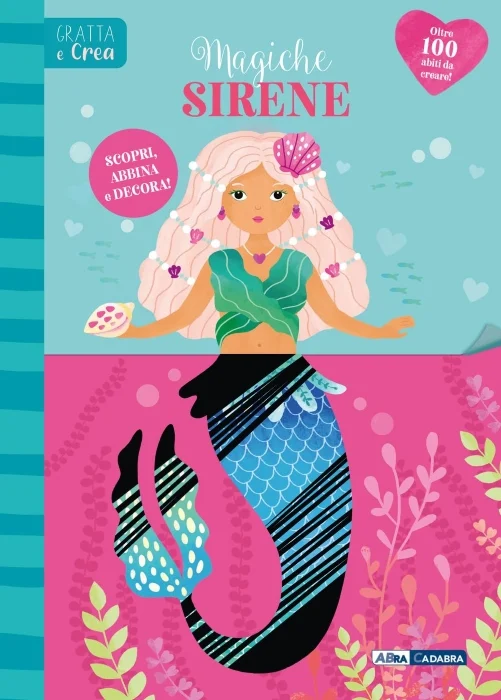 magiche sirene – gratta e crea - Libri e DVD