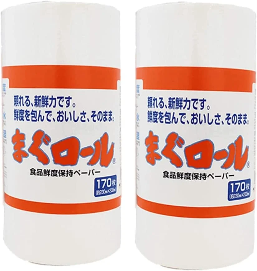 MAGU ROLL FISH & MEAT PRESERVATION PAPER TOWELS x 2pcs - WAFUU JAPAN