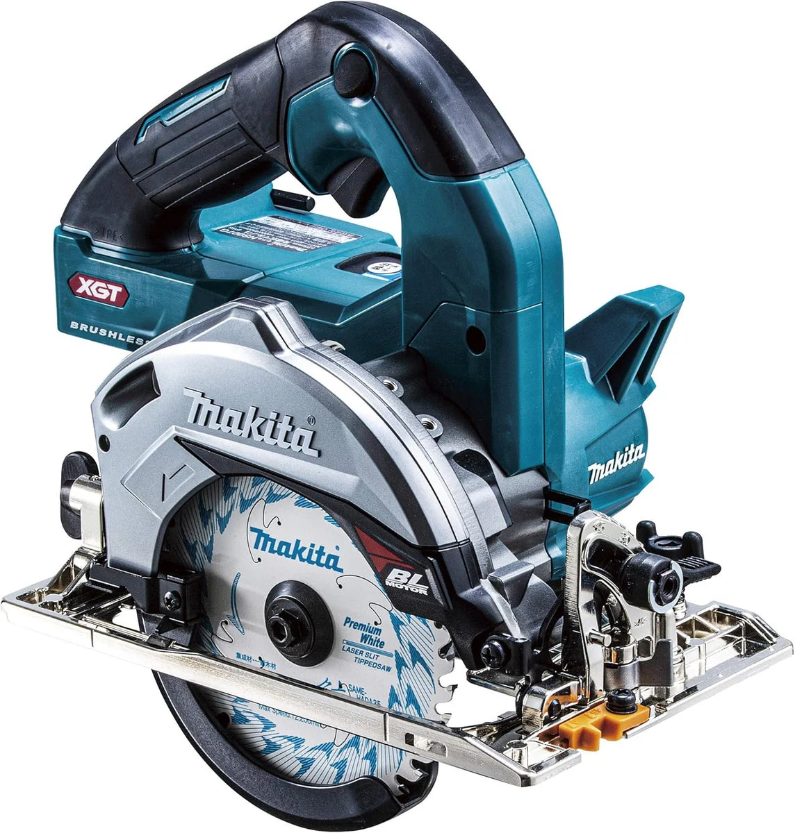 Makita 40Vmax 125mm Cordless Circular Saw Blue HS007GZ