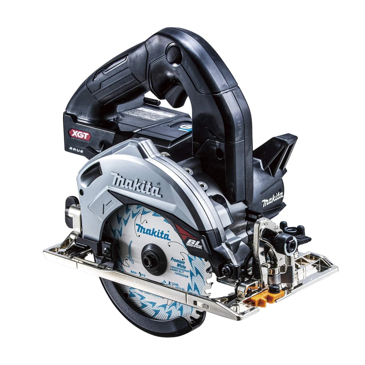 Makita 40Vmax 125mm Rechargeable Maruonoko black HS007GZB