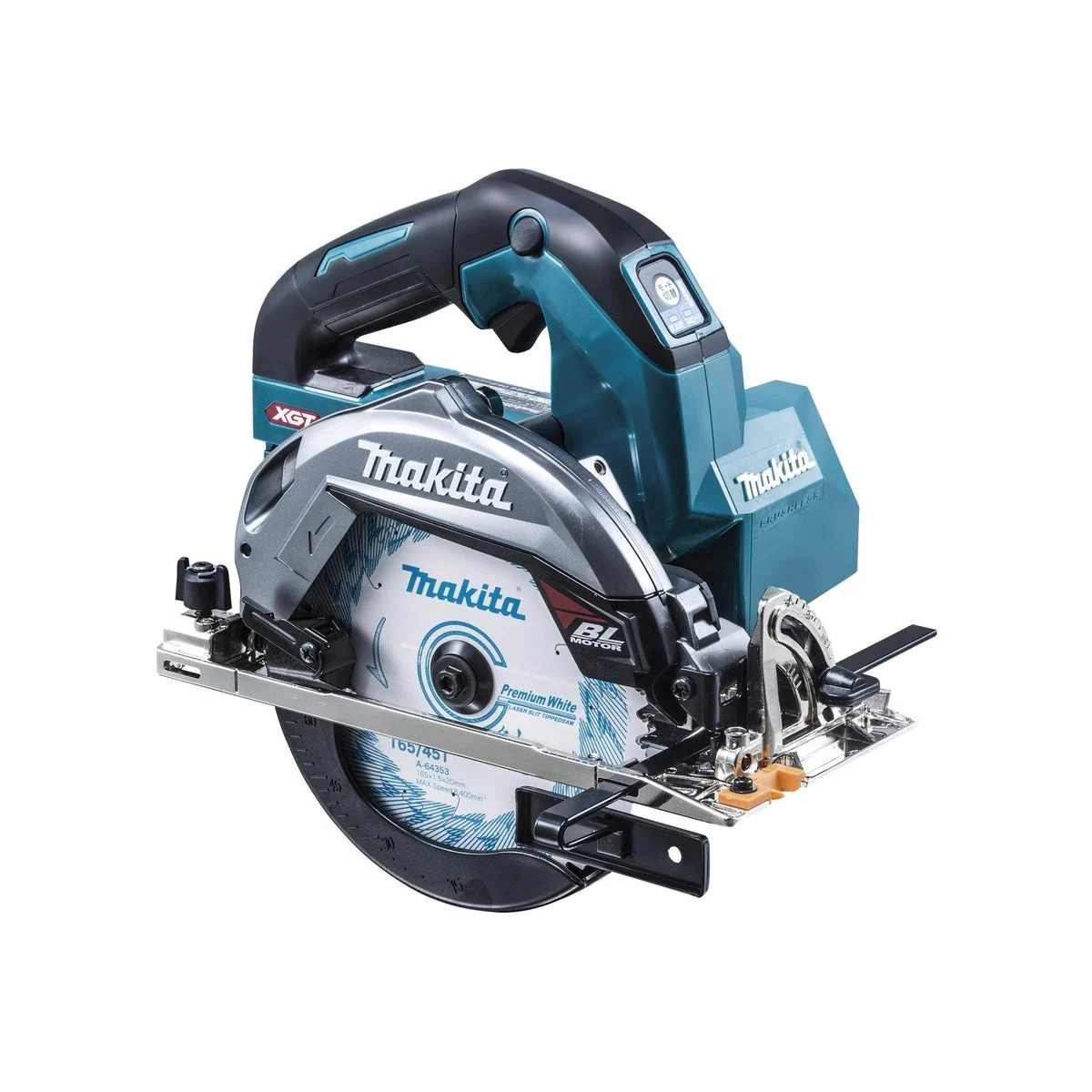 Makita Sega circolare a batteria 40Vmax lama 165 mm taglio 66 mm HS002GZ solo corpo macchina