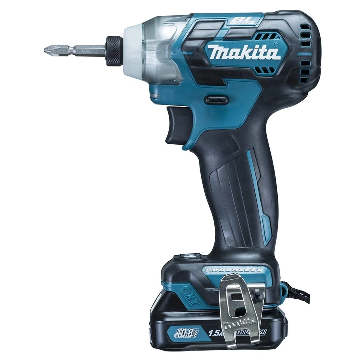 Makita Avvitatore ad impulsi a batteria compatto e leggero TD111DSHX blu
