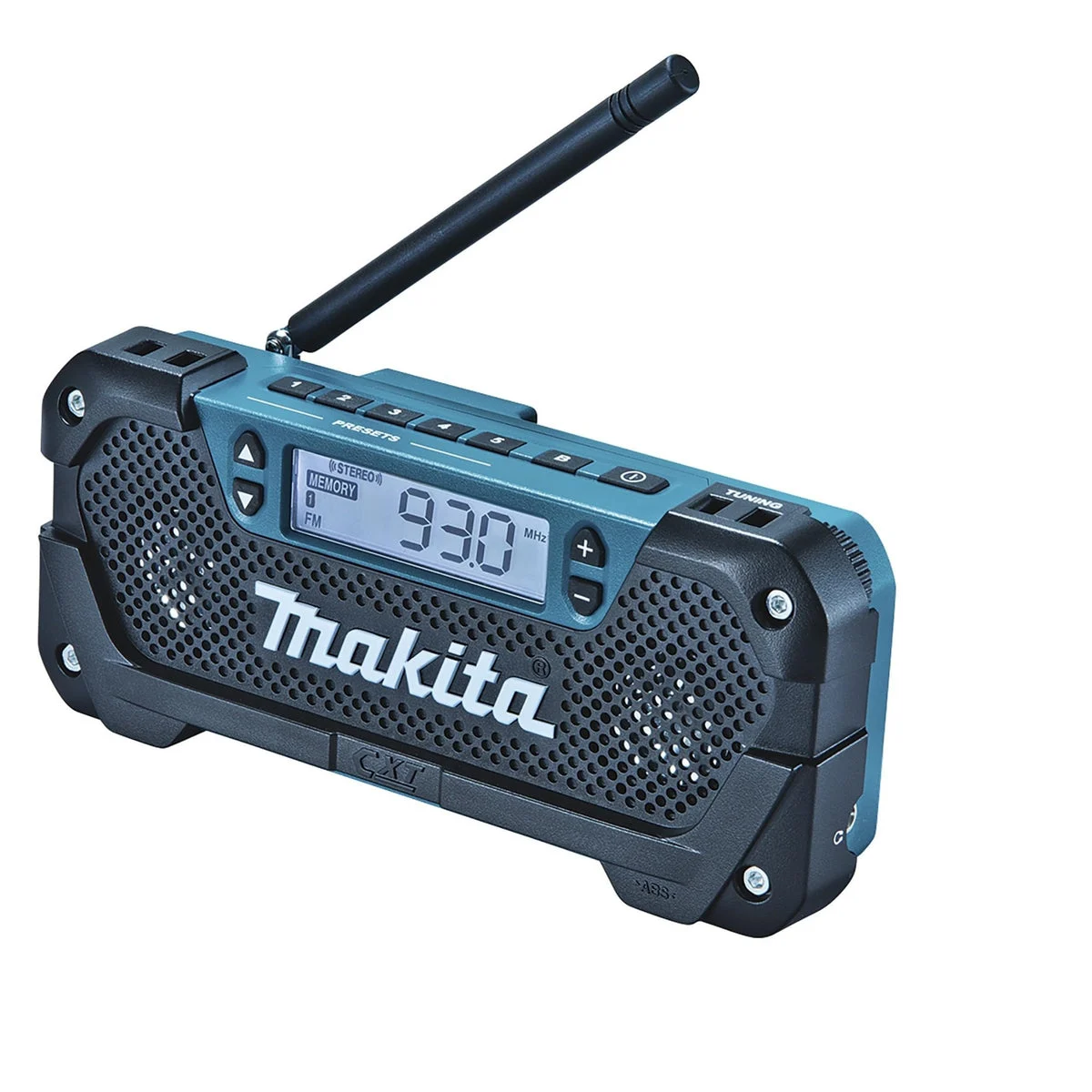 Makita Radio Portatile Senza Fili MR052, Display LCD, AUX IN, 10.5V