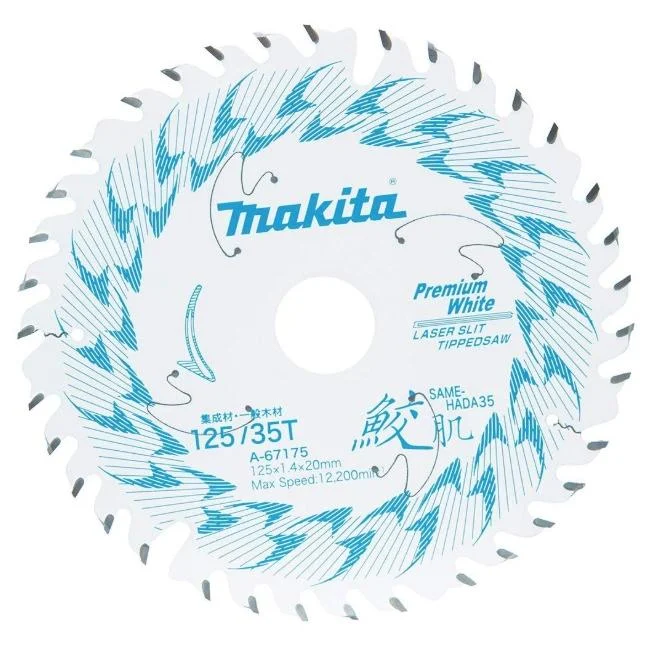 Makita woodworking saw blade Samehada Premium White Tip Saw