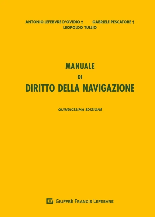manuale di diritto della navigazione - Libri e DVD
