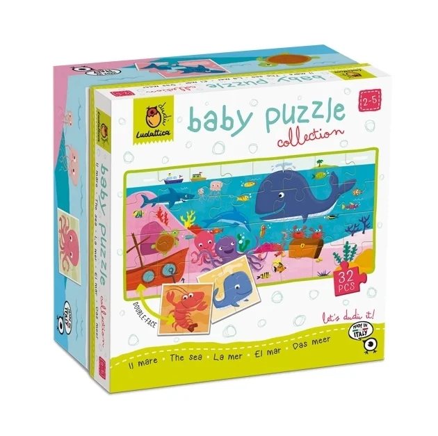 il mare – baby puzzle double face - Giochi e Puzzle
