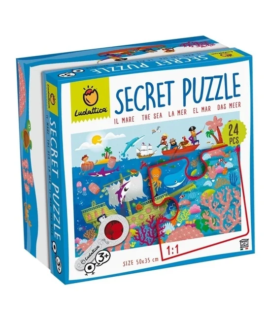 il mare – secret puzzle - Giochi e Puzzle
