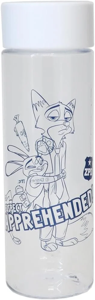 Marimo Craft Disney borraccia Zootopia Nick & Judy MDAN-025 trasparente 500ml