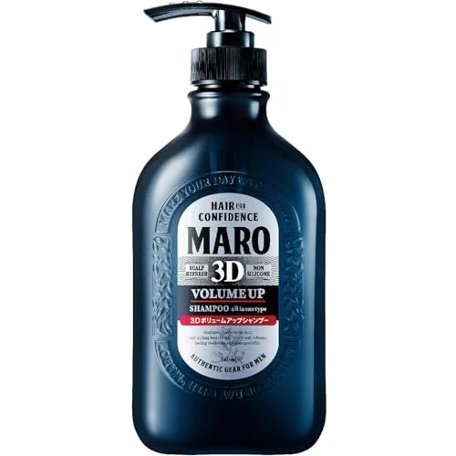 Maro 3D Volume Up Shampoo EX Men's Foam Defensive Scalp Non-Silicone 460ml