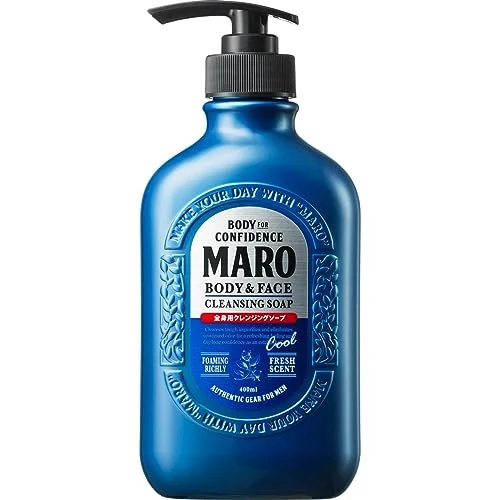 Maro Sapone Corpo Rinfrescante Uomini 400ml Fragrance Agrumi