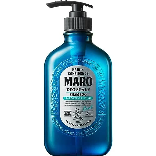MARO Deo Scalp Shampoo Men's Cool Green Mint Fragrance 400ml
