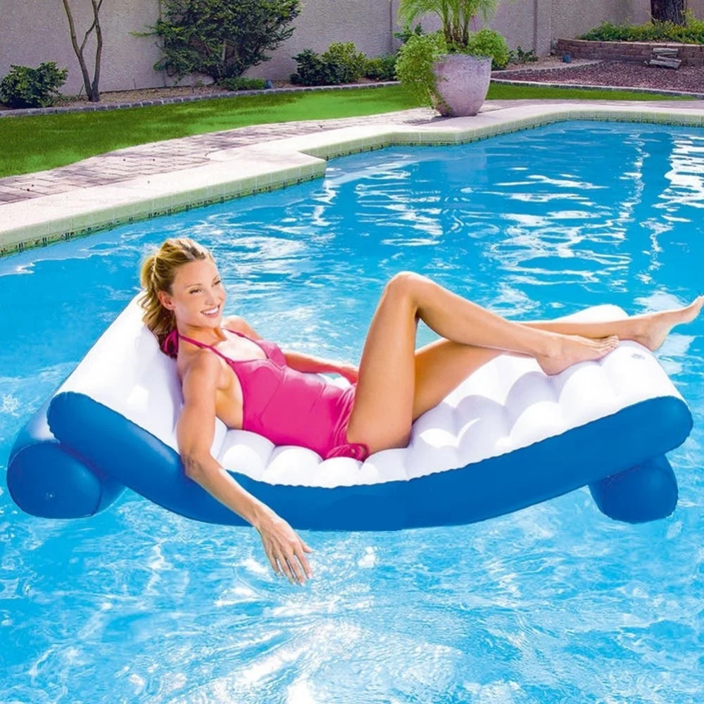 MATERASSINO GONFIABILE RELAX MARE SPIAGGIA PISCINA IN VINILE 177 X 94 CM - TrAdE Shop Traesio
