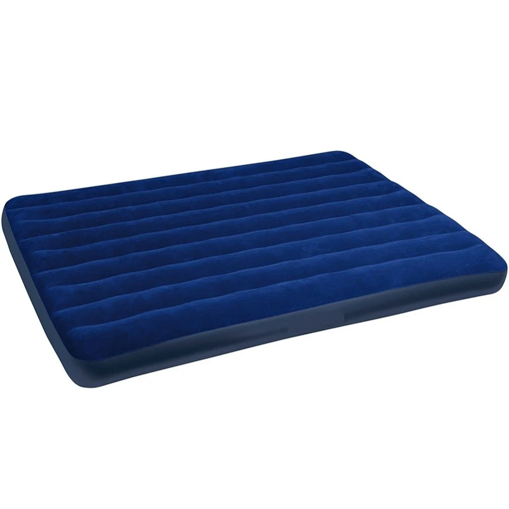 MATERASSINO MATERASSO GONFIABILE MATRIMONIALE CAMPEGGIO SPIAGGIA CASA 152X203X22CM - TrAdE Shop Traesio