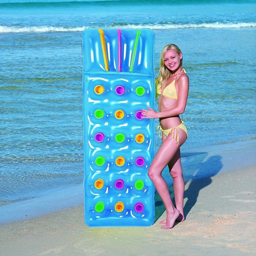MATERASSINO MATERASSO GONFIABILE SINGOLO DA MARE PISCINA SDRAIO 188x71CM - TrAdE Shop Traesio
