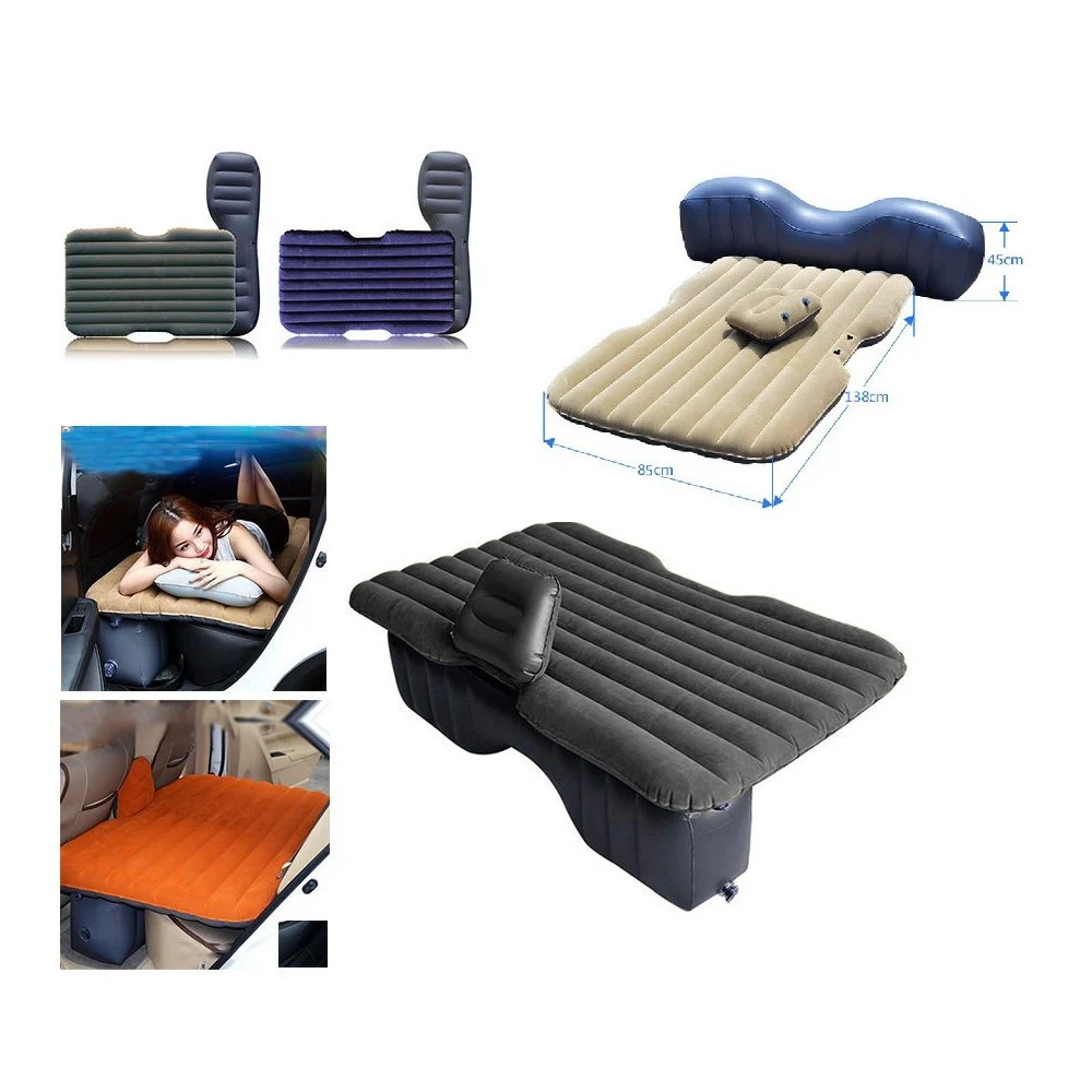 MATERASSO LETTO GONFIABILE AIRBED PER AUTO SEDILE POSTERIORE MACCHINA CON POMPA - TrAdE Shop Traesio