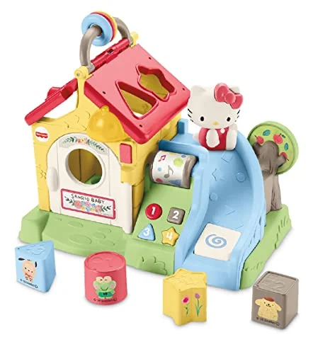 Fisher Price Casa Parlante Bilingue Sanrio per Bambini 9 Mesi HCF27