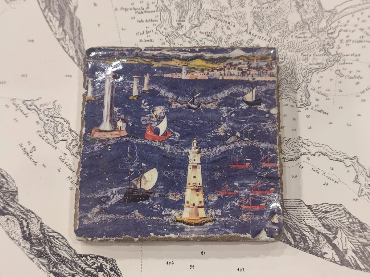 mattonelle in maiolica - Arredamento marinaresco