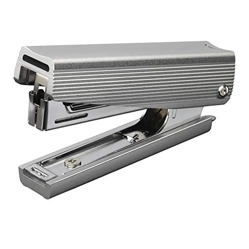 Max HD-10X/AL Full Metal Stapler Silver Professional Heavy-Duty Office Supplies