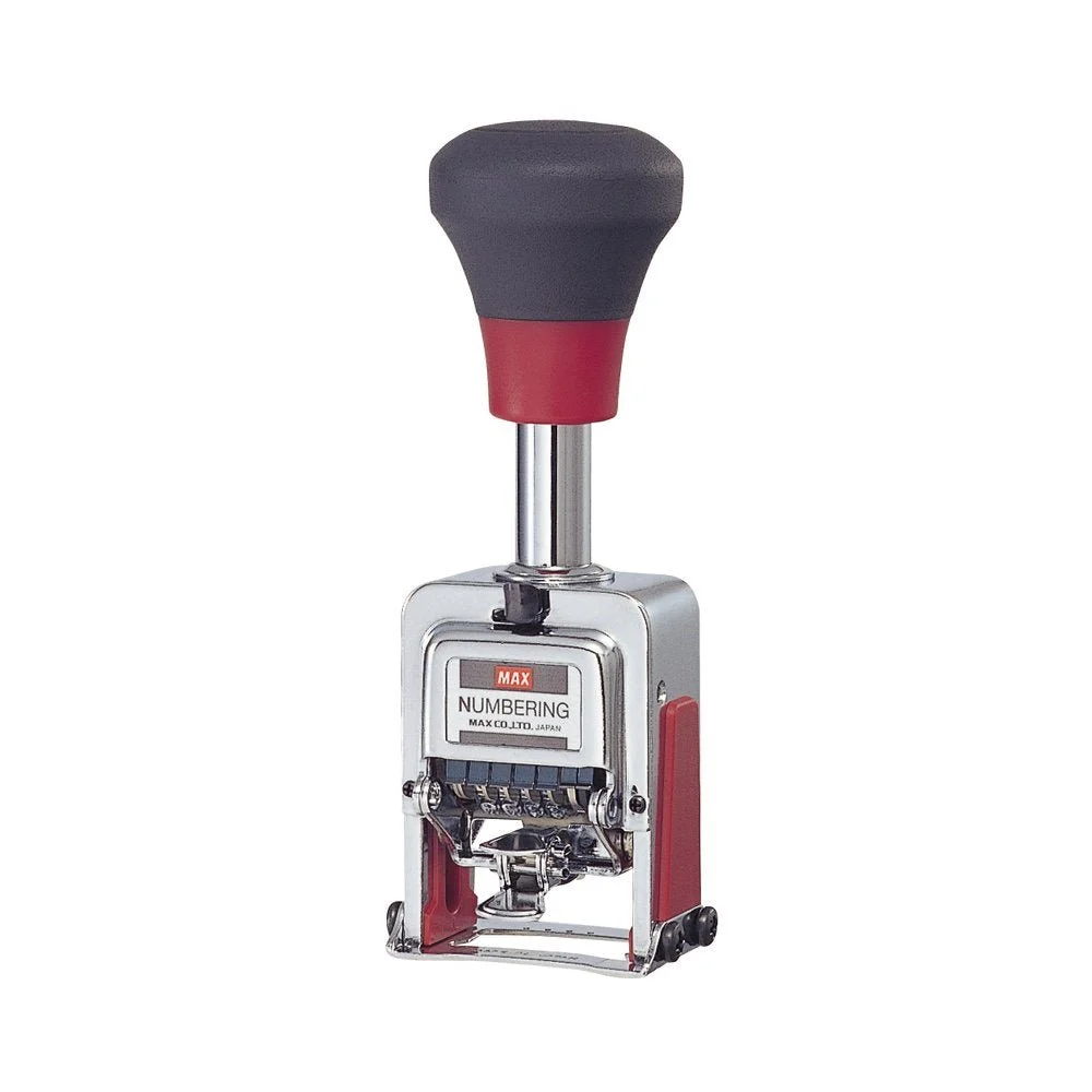 Max Numbering Stamp 4-Digit 4-Style C Font NR404