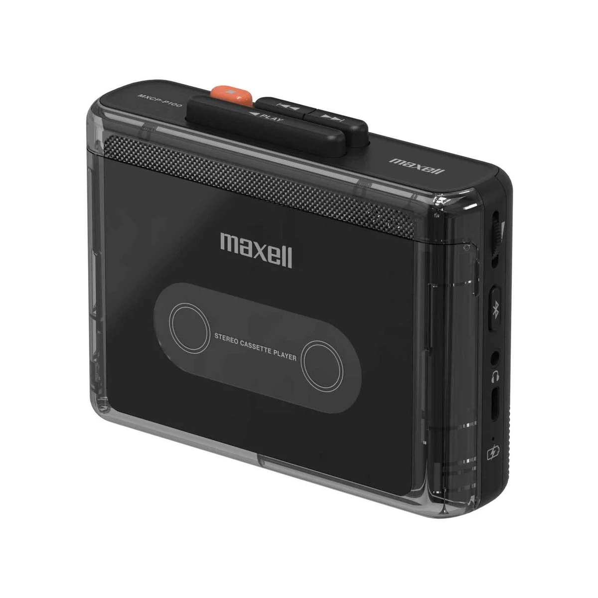 Maxell Lettore Cassette Portatile Bluetooth Ricaricabile MXCP-P100-BK Nero