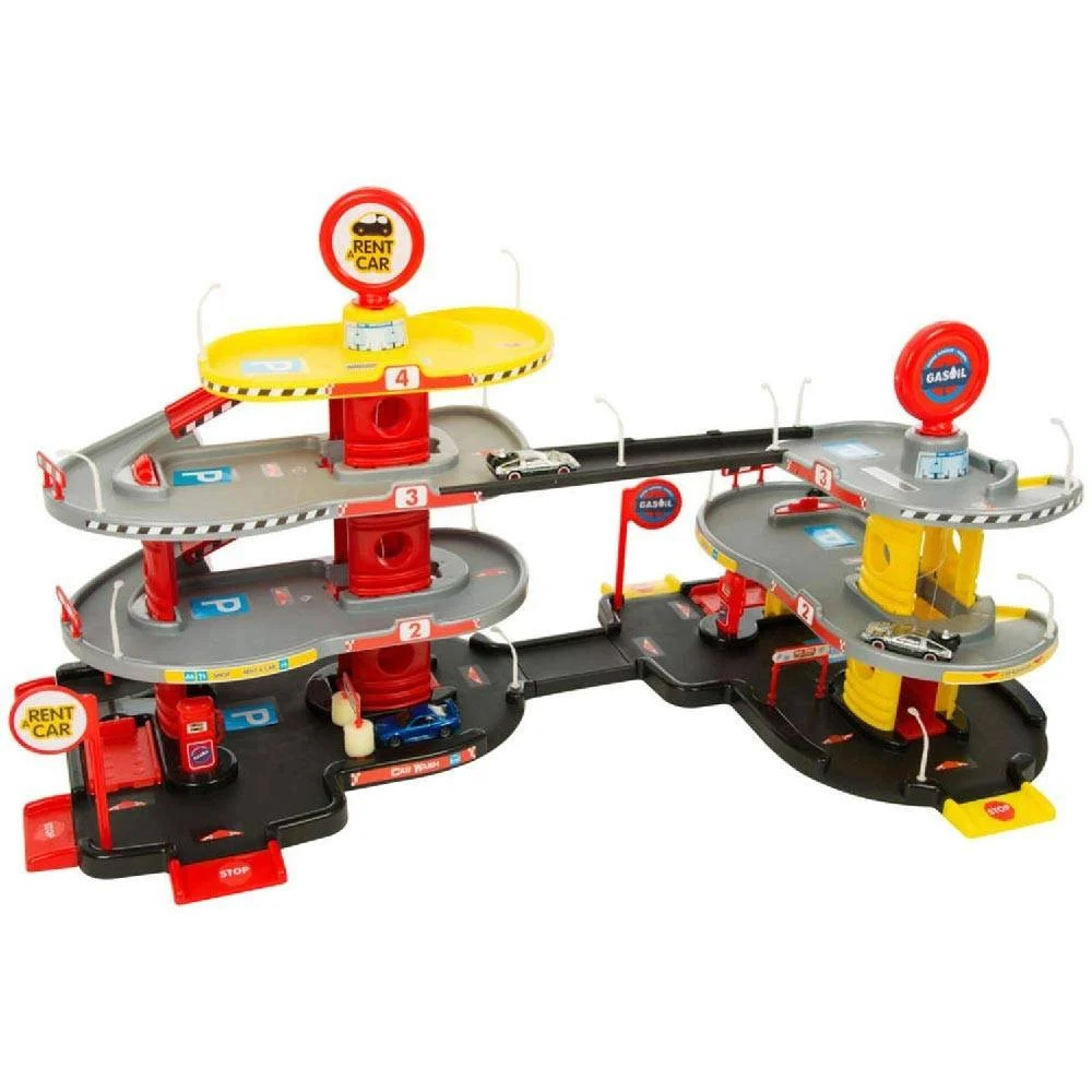 MAXI GARAGE 3 LIVELLI 2 IN 1 CON PARCHEGGIO ASCENSORE RAMPE PITSTOP E CARWASH - TrAdE Shop Traesio