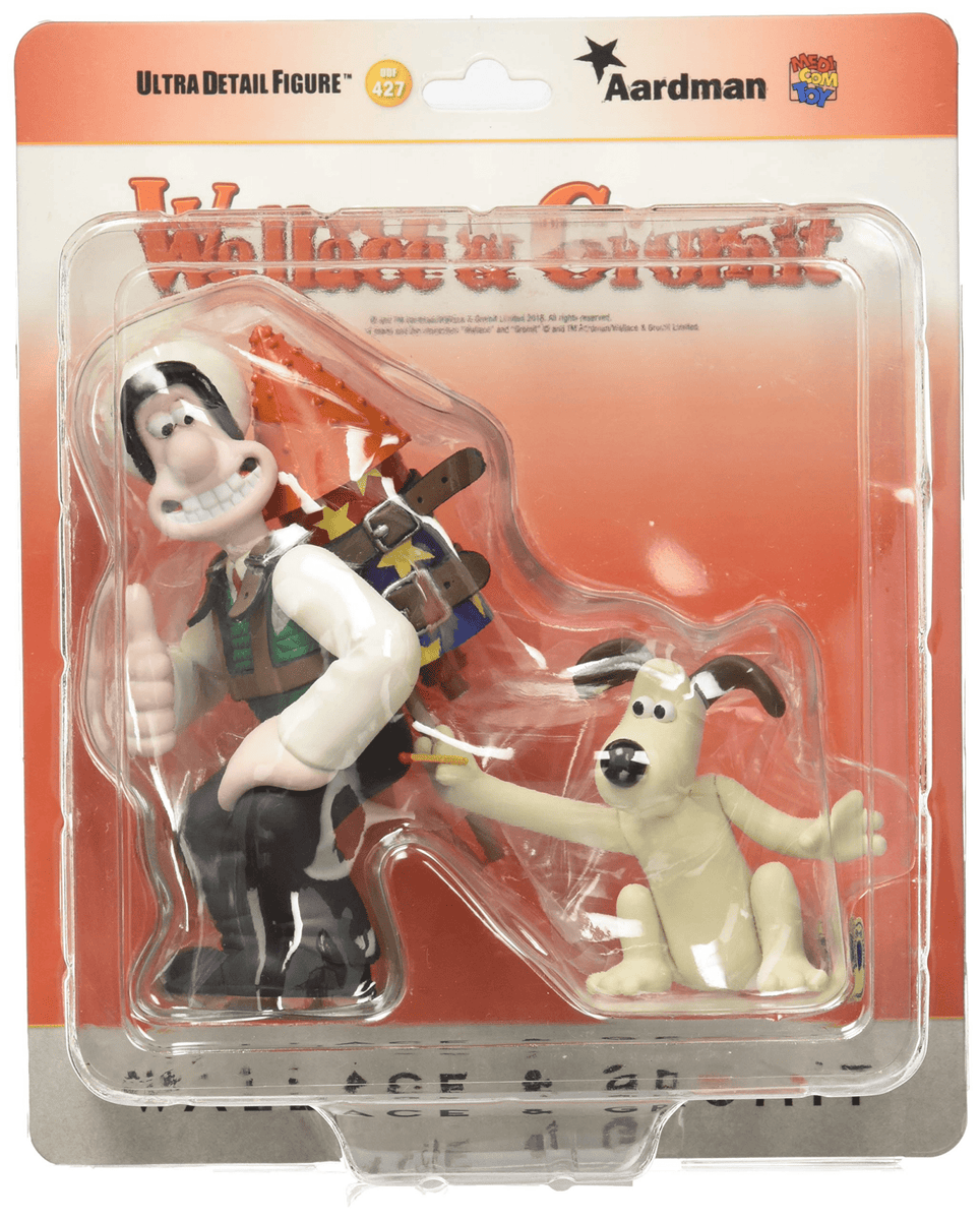 Medicom Figura Ultra Dettaglio Wallace & Gromit, Multicolore