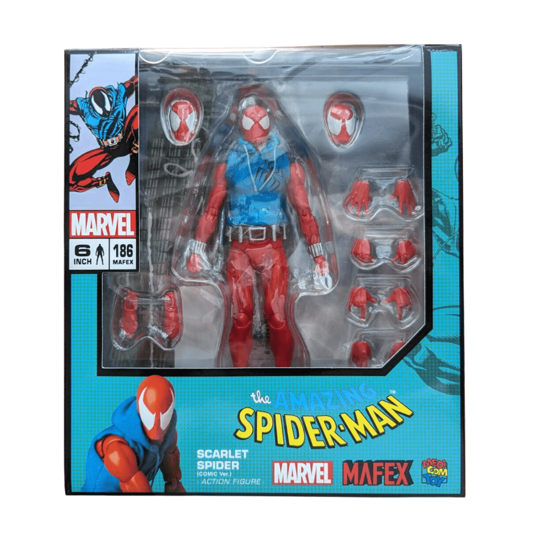 MEDICOM TOY MAFEX No.186 SCARLET SPIDER (COMIC Ver.)
