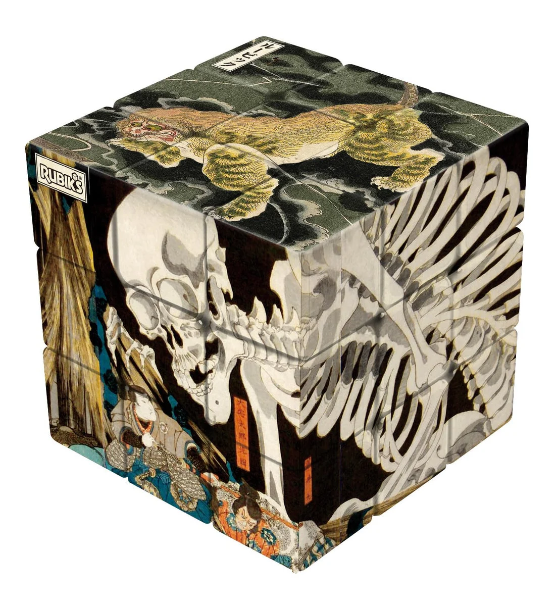 MegaHouse Cubo di Rubik Japonesque Kuniyoshi Yokai Art 8+ - Mega House