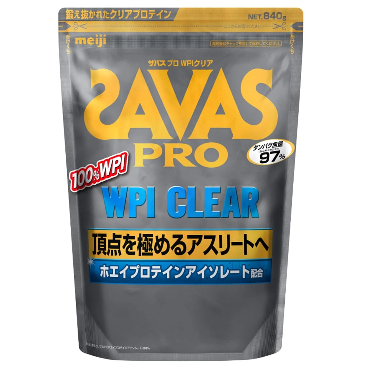 Meiji Savas Pro WPI Clear Protein Powder 840g