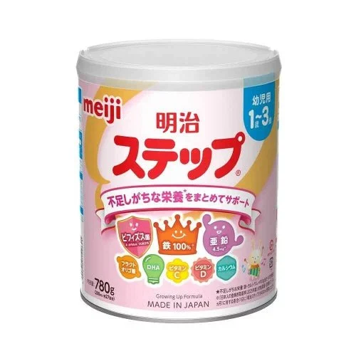 Meiji Step large can Milk formula 780g Toddler 1-3 years