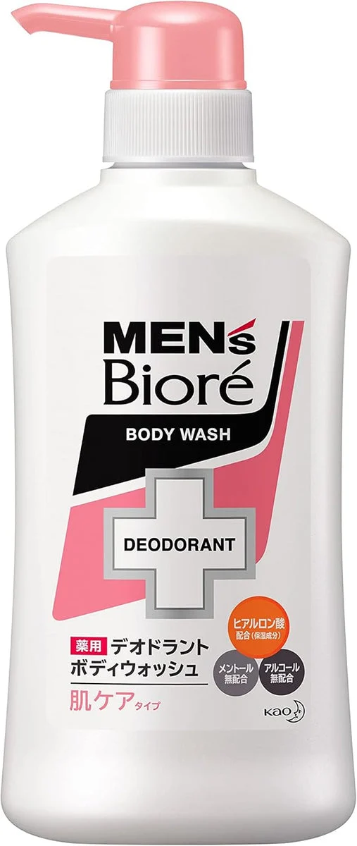 Men’s Biore Deodorant Body Wash Skin Care Type 440ml