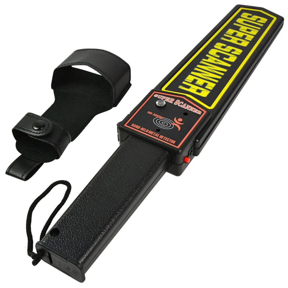 METAL DETECTOR PROFESSIONALE MANUALE RILEVATORE DI METALLI LED SCANNER PORTATILE - TrAdE Shop Traesio
