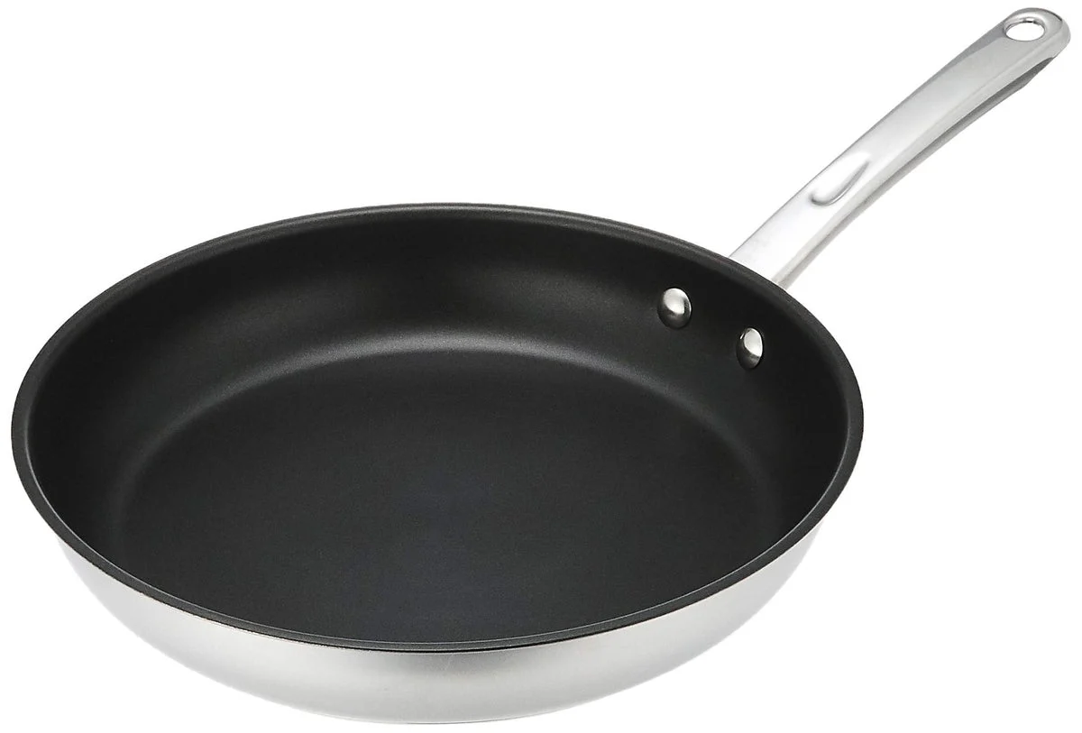 Meyer Padella 28cm Acciaio Inossidabile Antiaderente Compatibile IH MXS-P28