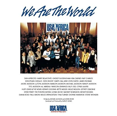 Michael Jackson We Are The World DVD+CD 30th Anniversary Edition