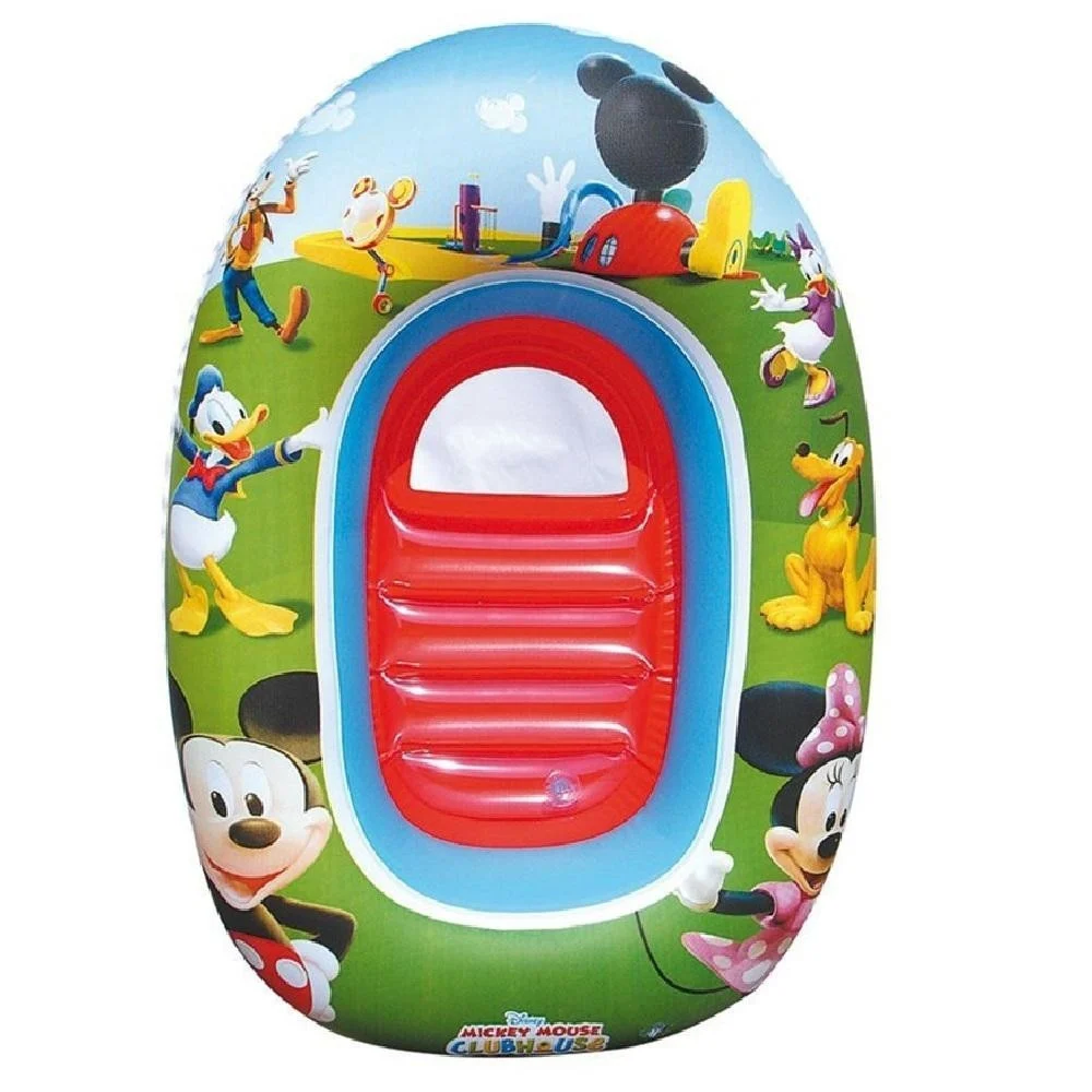MICKEY MOUSE TOPOLINO CANOTTO GONFIABILE 102X69CM PISCINA MARE ESTATE - TrAdE Shop Traesio