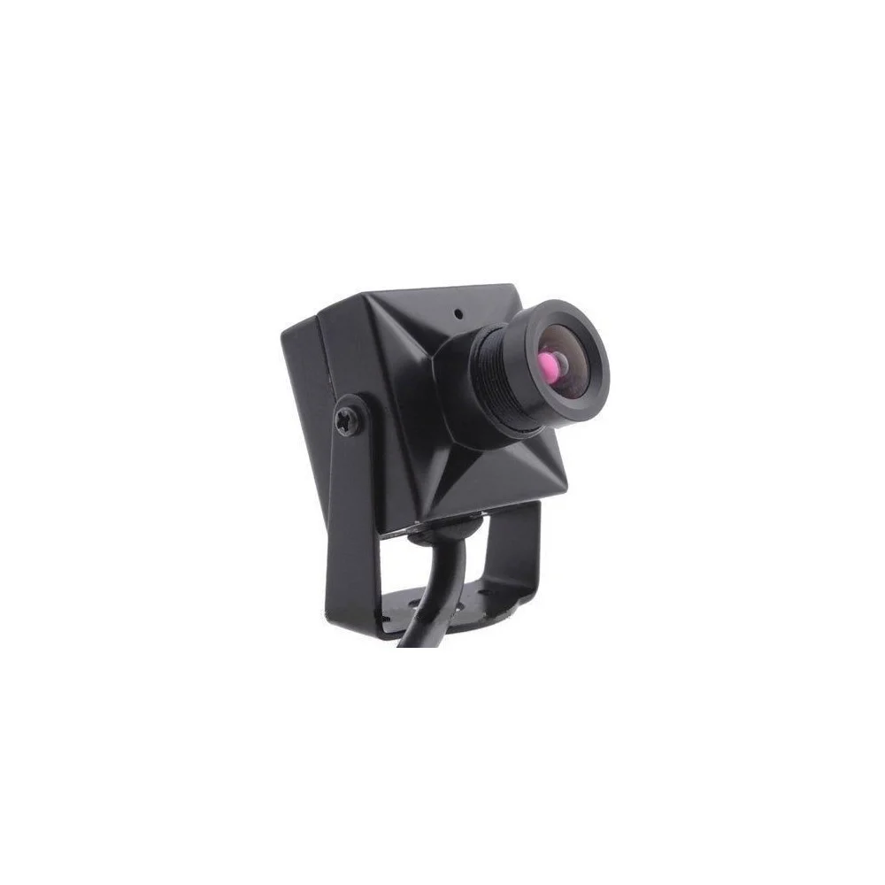MICRO MINI TELECAMERA CAMERA A COLORI AUDIO VIDEO MICROFONO STAFFA SORVEGLIANZA - TrAdE Shop Traesio