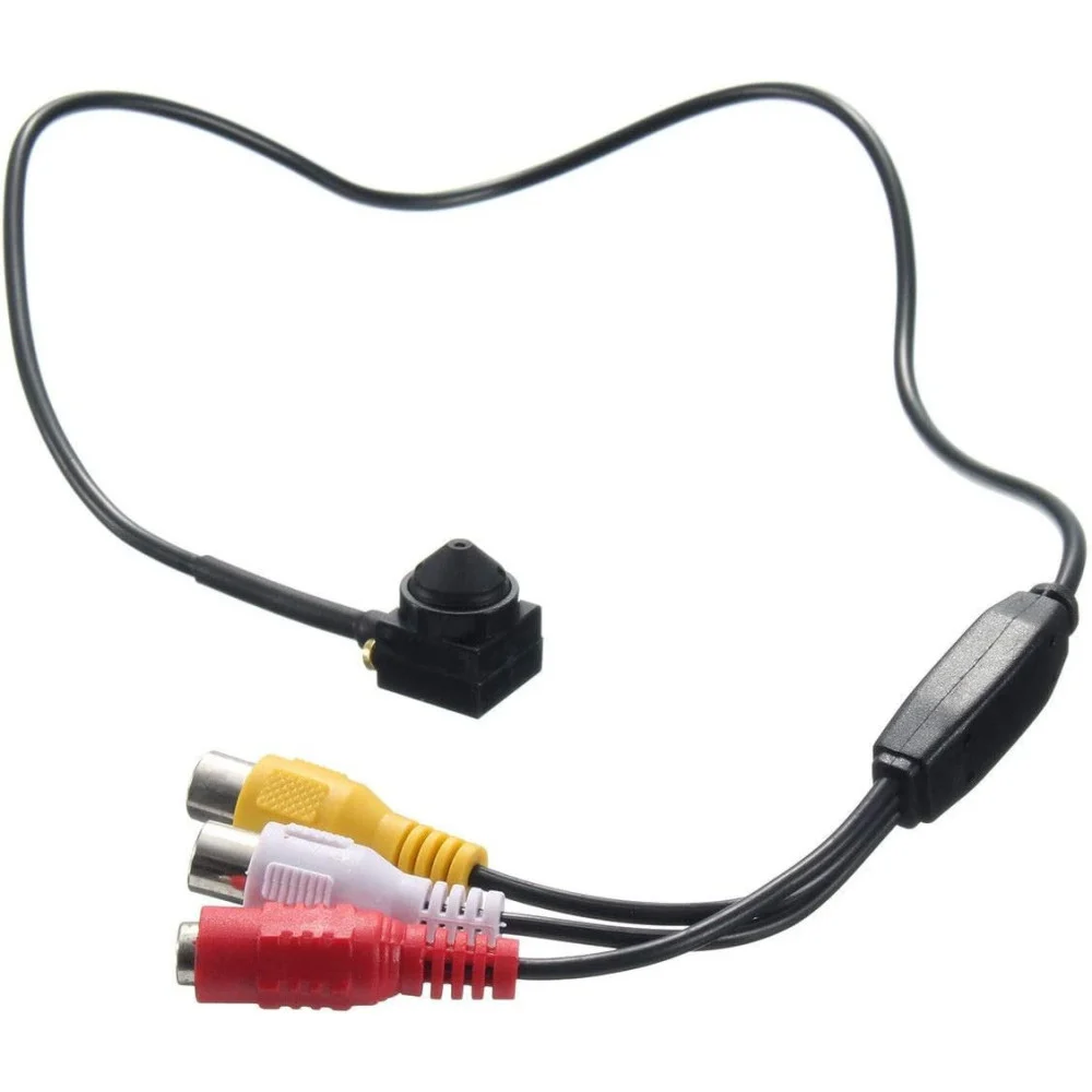 MICRO TELECAMERA MINI CAMERA A COLORI CAM SPIA SPY CON MICROFONO PER AUDIO - TrAdE Shop Traesio