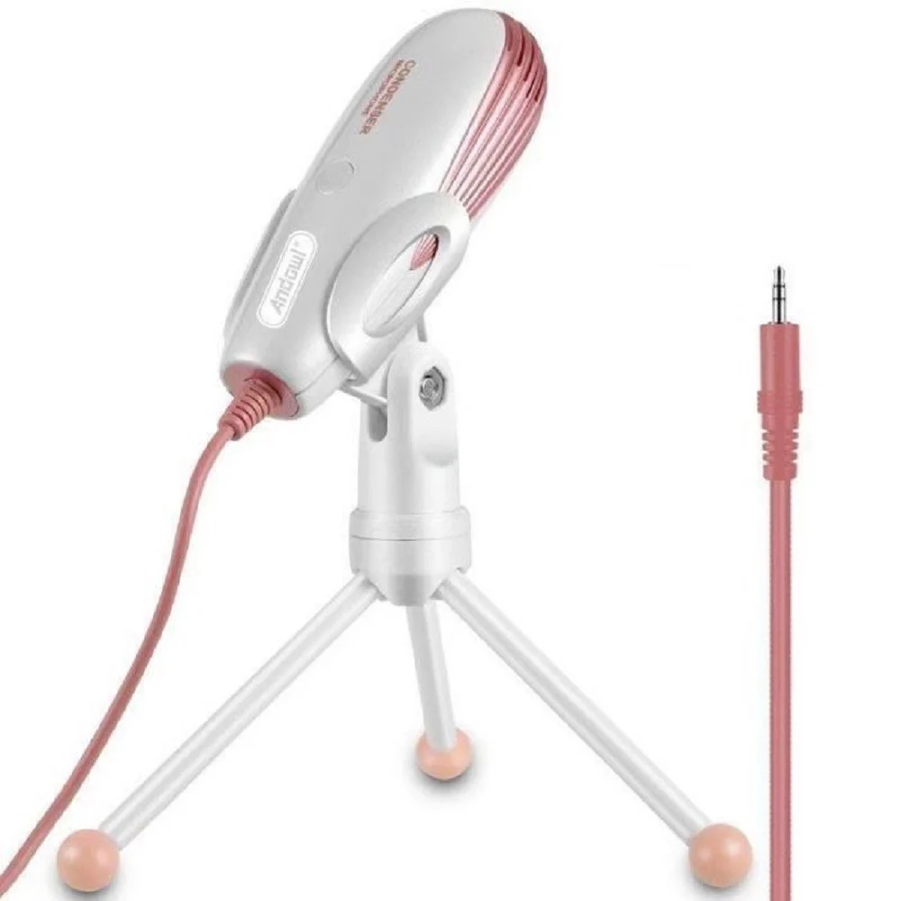 MICROFONO A CONDENSATORE CON TREPPIEDE SUPPORTO DOTATO DI JACK DA 3,5 MM SF-500