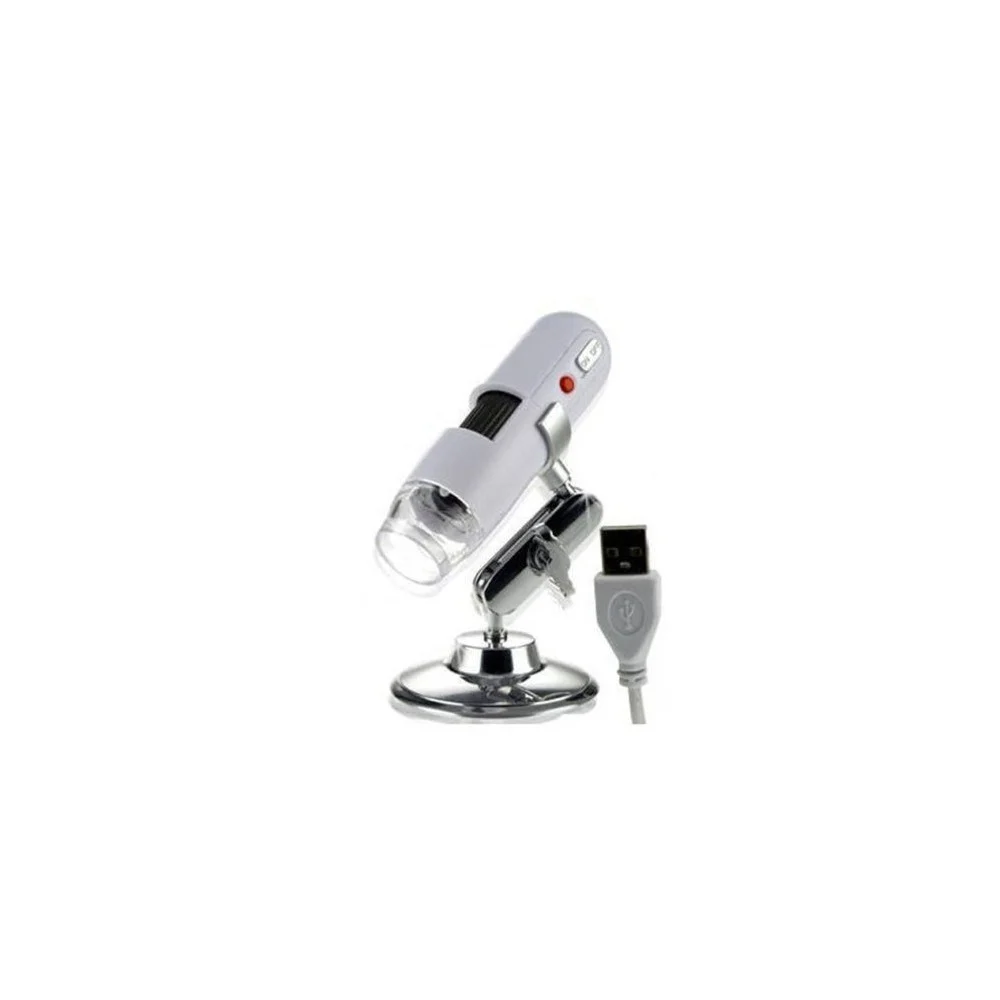 MICROSCOPIO USB DIGITALE 20X 400X PC NOTEBOOK FOTO VIDEO 8 LED 2.0 MPX STAFFA CD - TrAdE Shop Traesio
