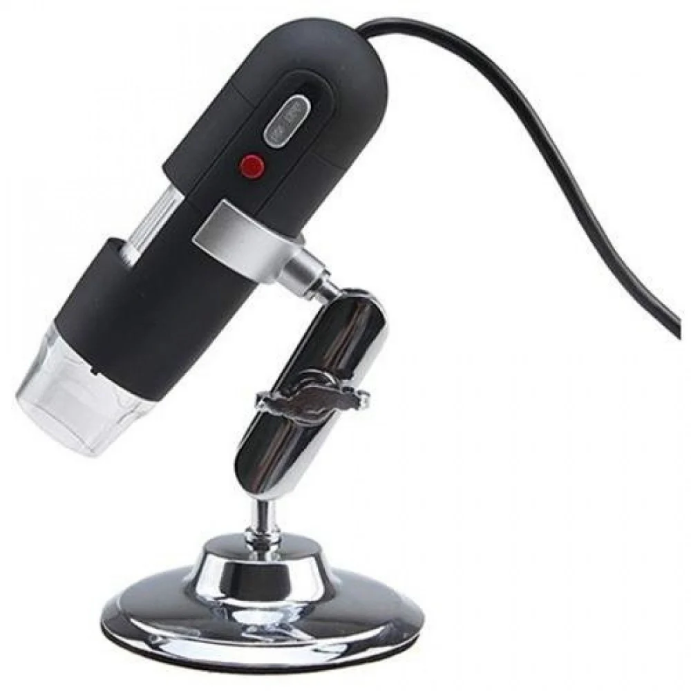 MICROSCOPIO USB DIGITALE 80X 800X PC NOTEBOOK FOTO VIDEO 8 LED 2.0 MPX STAFFA CD - TrAdE Shop Traesio