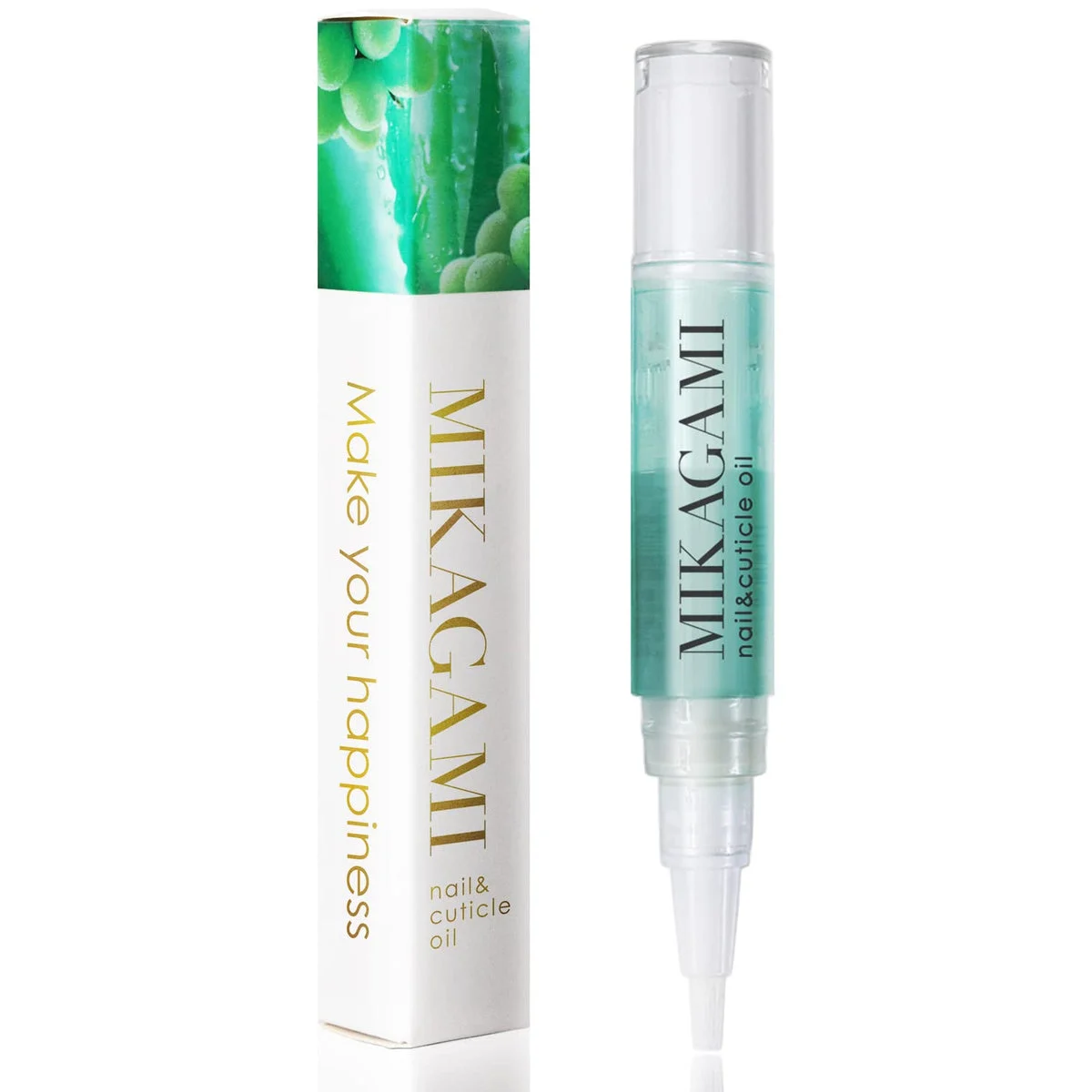 MIKAGAMI Olio Per Unghie Penna 5 Ingredienti Idratanti 4ml