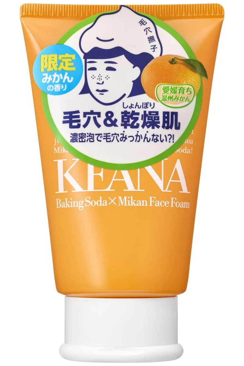 Mikazuki Detergente Schiumoso Pore Care con Mandarino Ehime 120g - Keana Nadeshiko