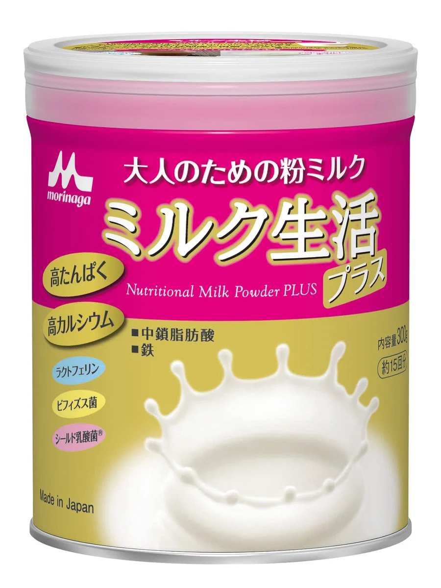 Milk Seikatsu Plus Milk Powder for Adults Nutritional Supplement 300g - Morinaga Milk Industry