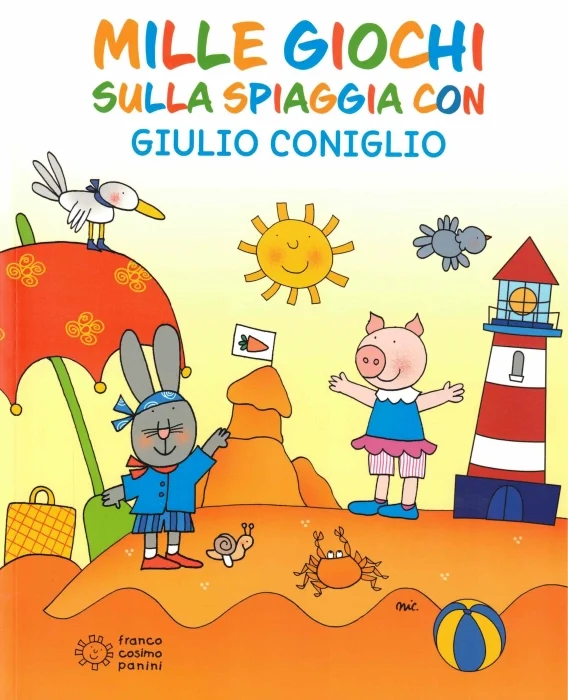 mille giochi sulla spiaggia con giulio coniglio - Libri e DVD