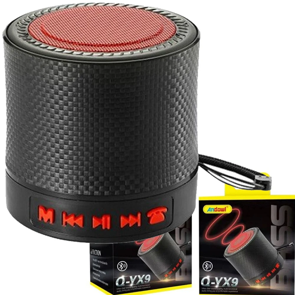 MINI ALTOPARLANTE WIRELESS RICARICABILE USB CON CONNESSIONE BLUETOOTH V5.0 Q-YX9